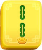 金色二條符號