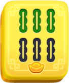 金色六條符號